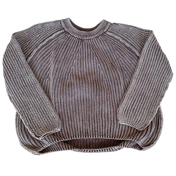 Womens Sweaters Size Small Pull Over Cable Knit Raglan Sleeve Outdoors Casual - Picture 1 of 6